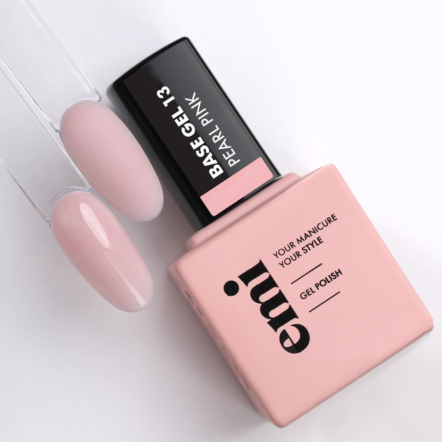 Base Gel #13 Pearl Pink, 15 ml.
