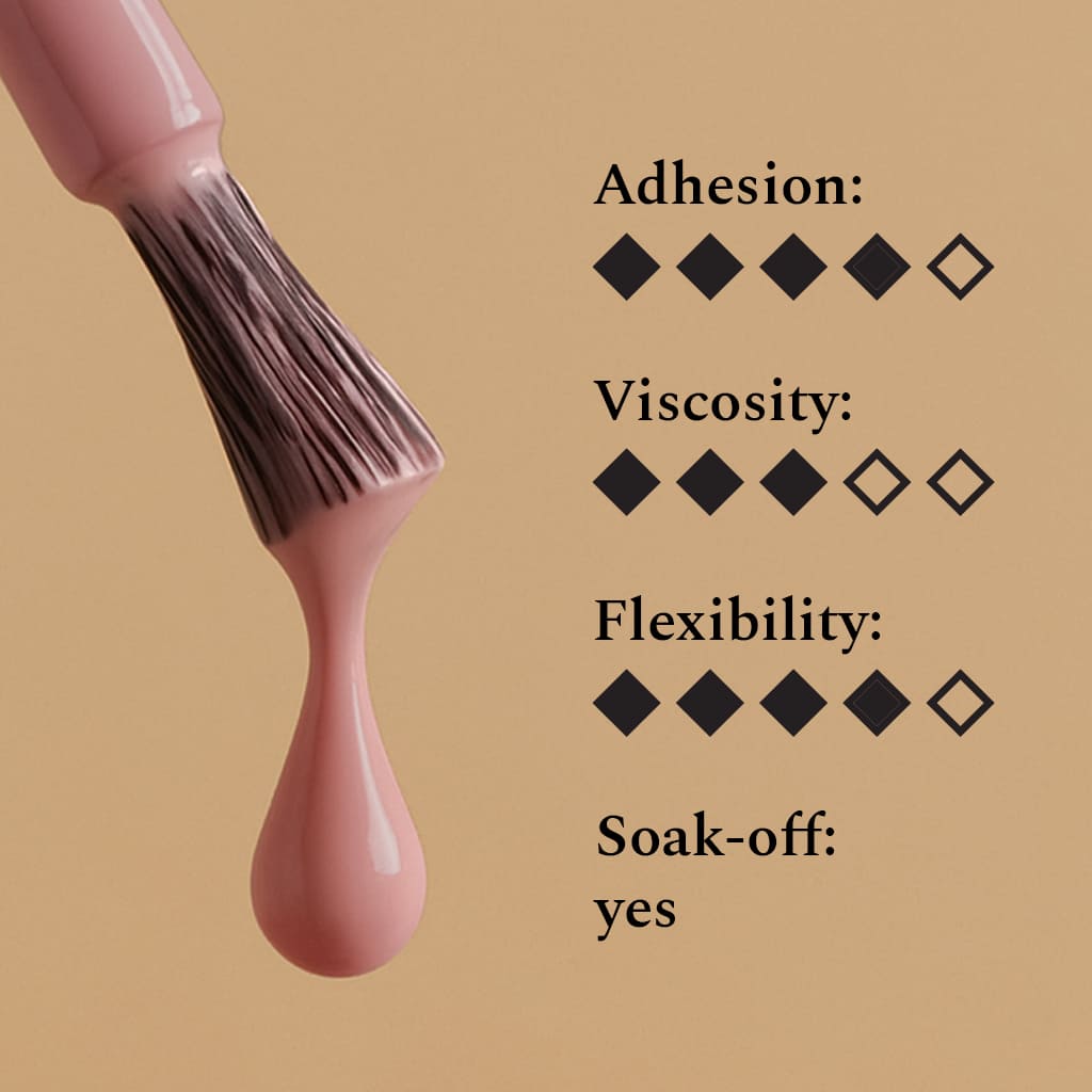 Color Base Gel #04 Cream Brulee 12 ml.