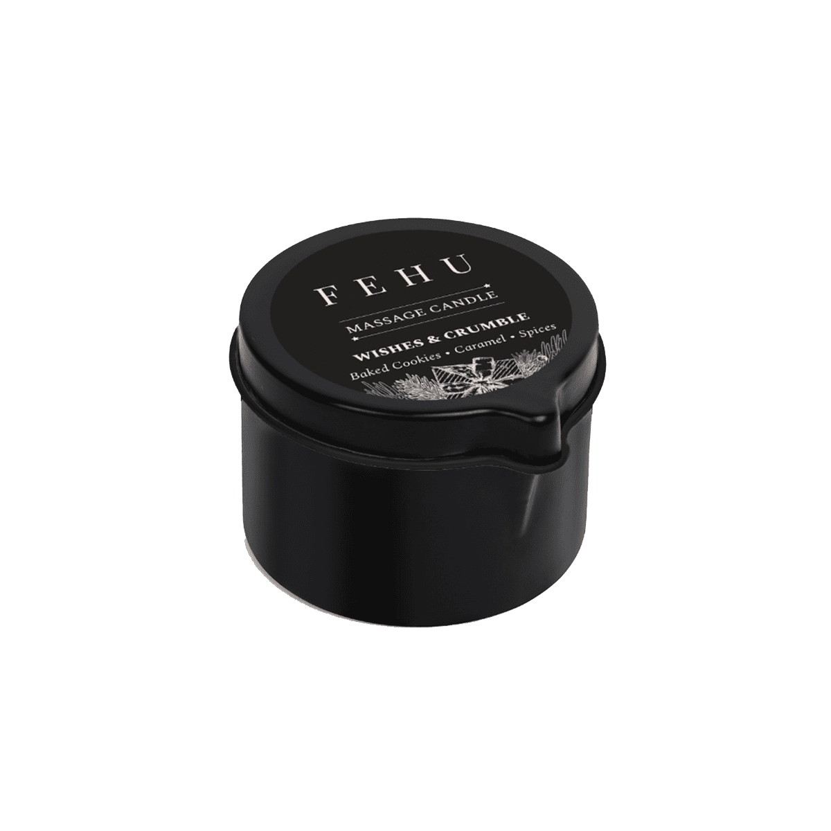 Massage Candle Wishes & Crumble, 30 g.
