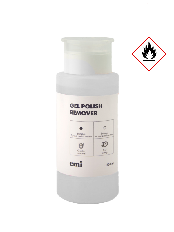 Gel and Nail Polish Remover 200 ml.