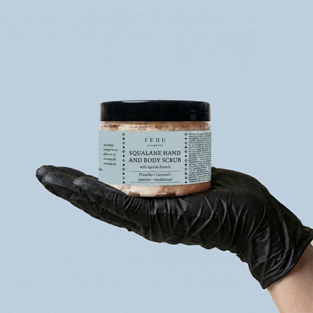 Squalane Hand and Body Scrub, 150 g.