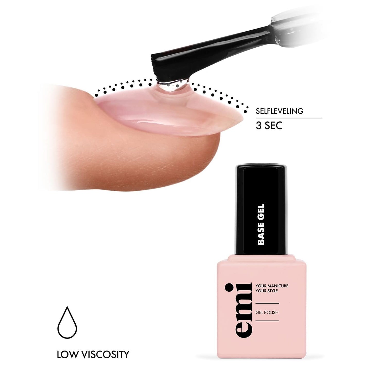 Base gel, 100 ml.