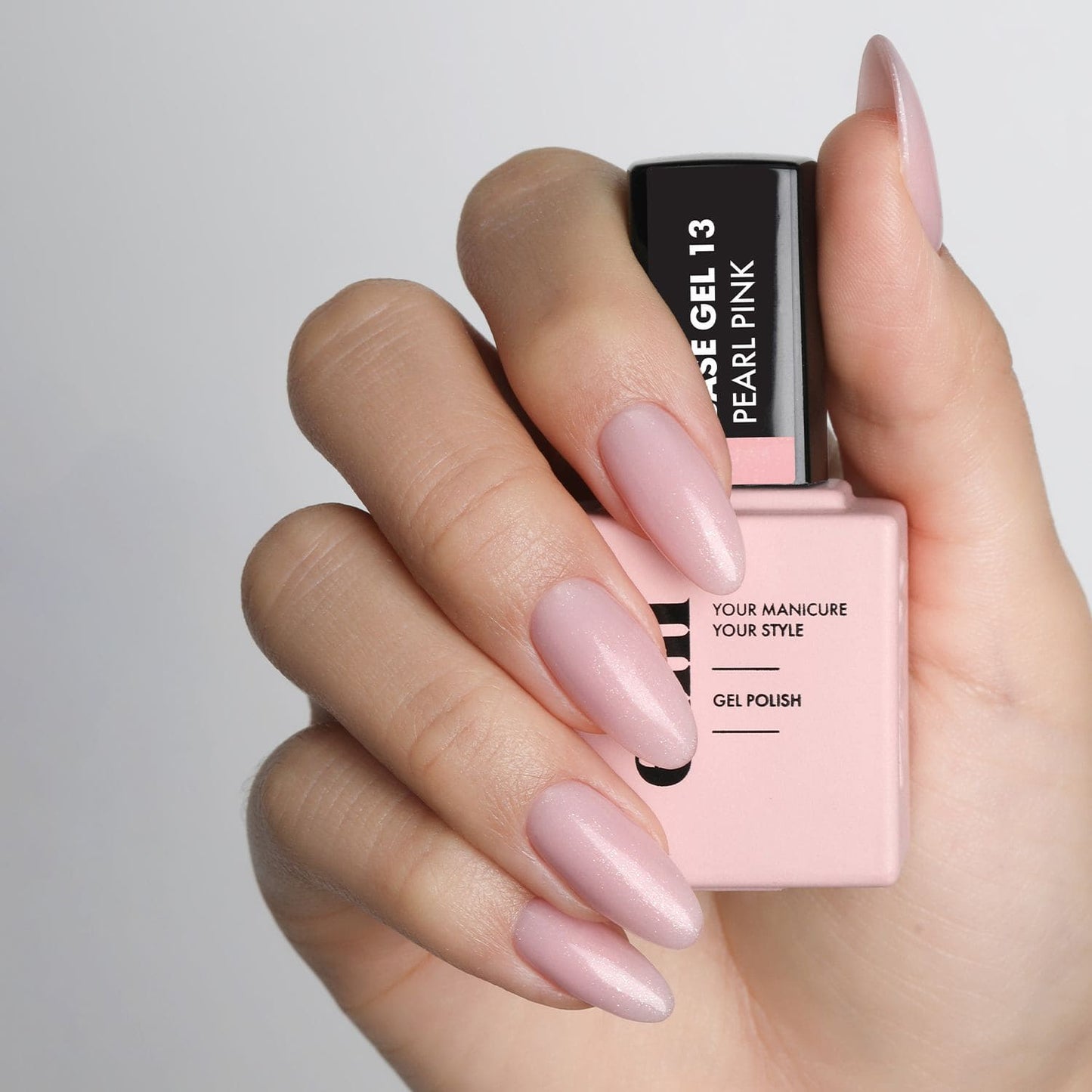 Base Gel #13 Pearl Pink, 15 ml.