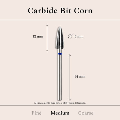 Carbide Bit Corn Medium 5 mm