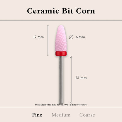 Ceramic Bit Corn Fine 6 mm