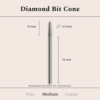 Diamond Bit Cone Medium 2,3 mm