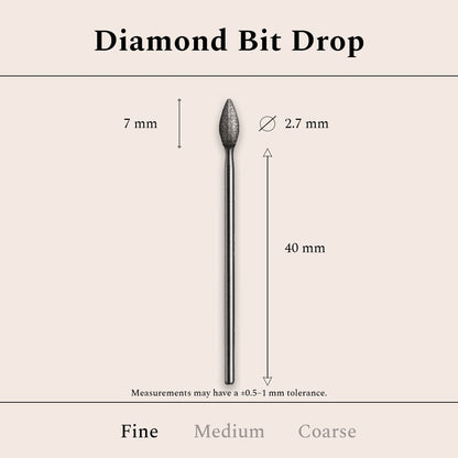 Diamond Bit Drop Fine 2,7 mm