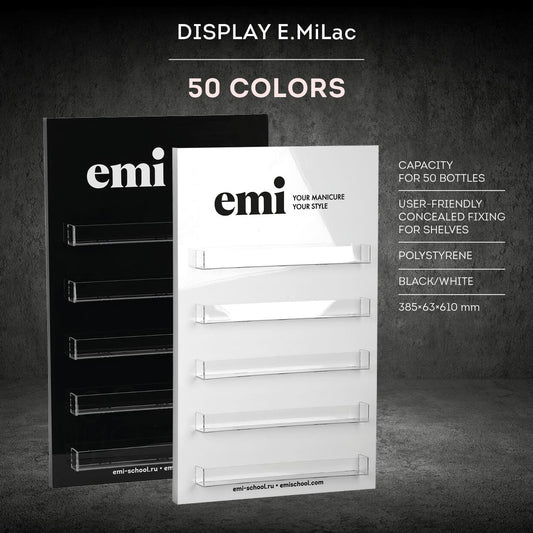 Display E.MiLac 50 Colors (White)