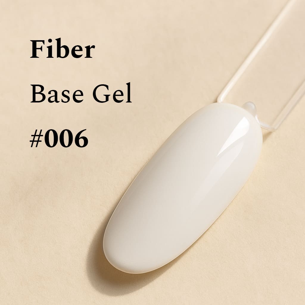 Fiber Base Gel Milky White #06, 12 ml.