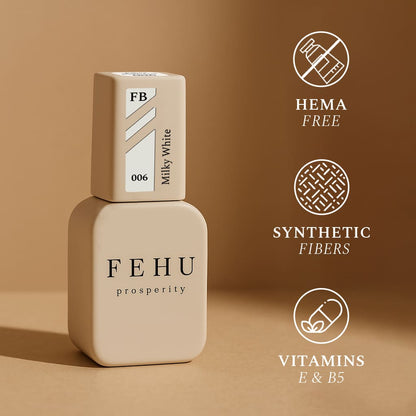 Fiber Base Gel Milky White #06, 12 ml.