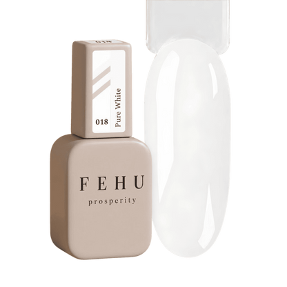 Gel Polish #018 Pure White, 12 ml.