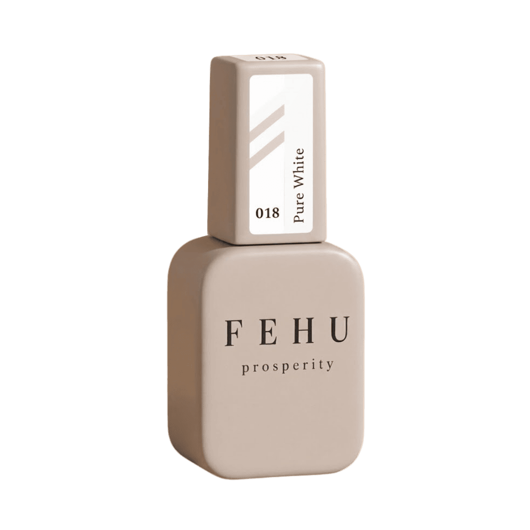 Gel Polish #018 Pure White, 12 ml.