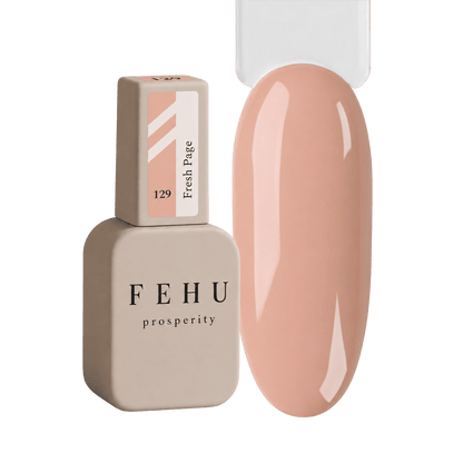 Gel Polish #129 Fresh Page, 12 ml.