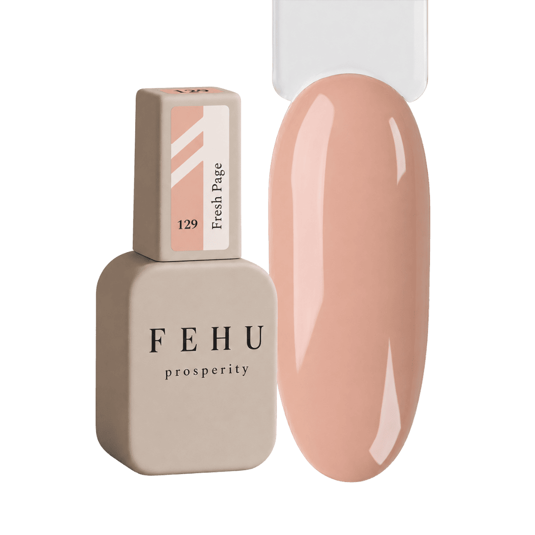 Gel Polish #129 Fresh Page, 12 ml.