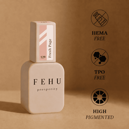 Gel Polish #129 Fresh Page, 12 ml.