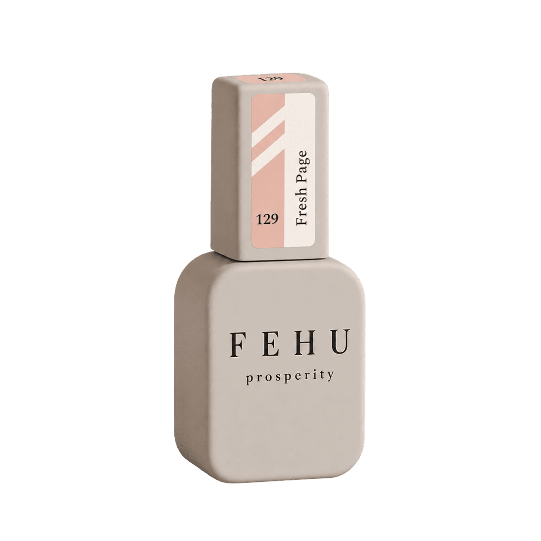 Gel Polish #129 Fresh Page, 12 ml.