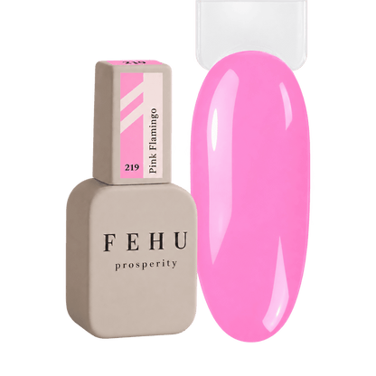 Gel Polish #219 Pink Flamingo, 12 ml.