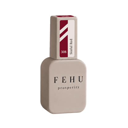 Gel Polish #308 Sinful Red, 12 ml.