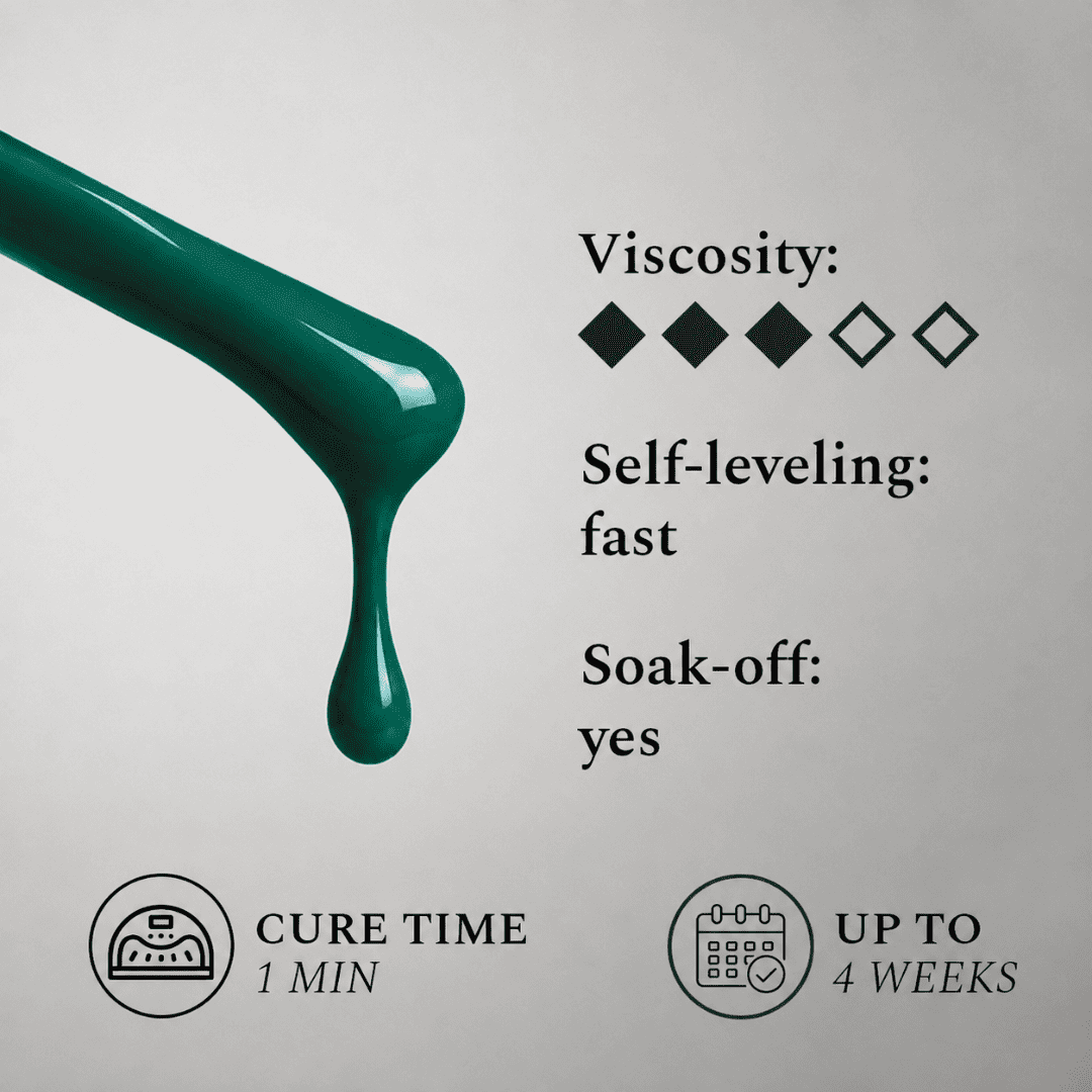 Gel Polish #606 Moss Grove, 12 ml.