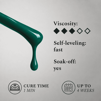 Gel Polish #606 Moss Grove, 12 ml.