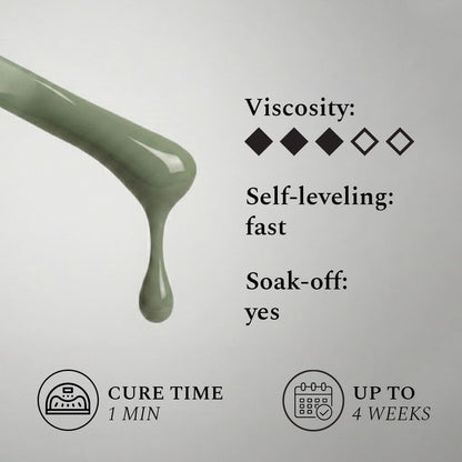 Gel Polish #609 Olive Branch, 12 ml.