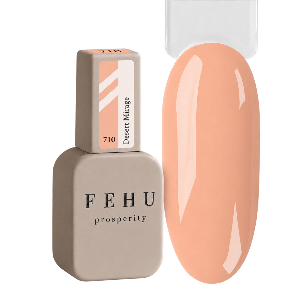 Gel Polish #710 Apricot Kiss, 12 ml.