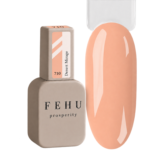Gel Polish #710 Apricot Kiss, 12 ml.