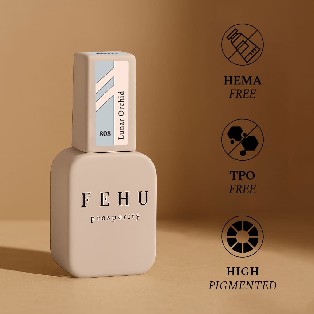 Gel Polish #808 Lunar Orchid, 12 ml.