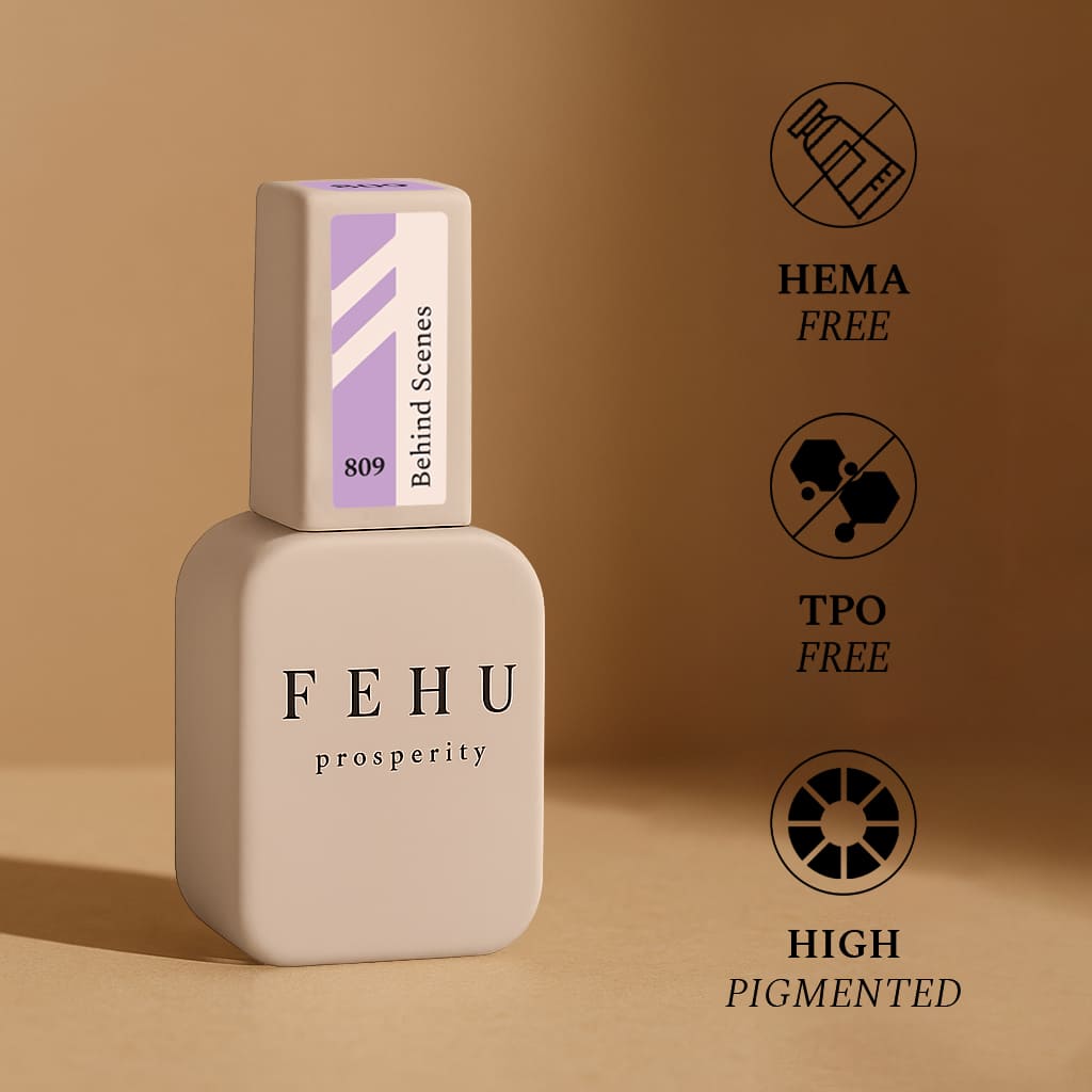 Gel Polish #809 Behind Scenes, 12 ml.