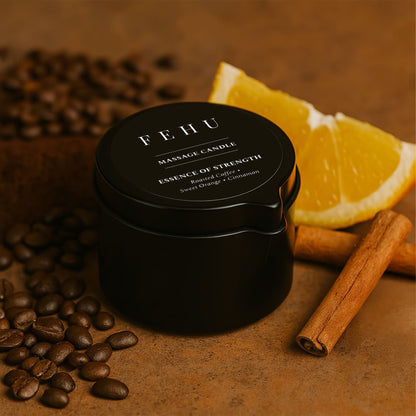 Massage Candle Essence of Strength, 100 g.