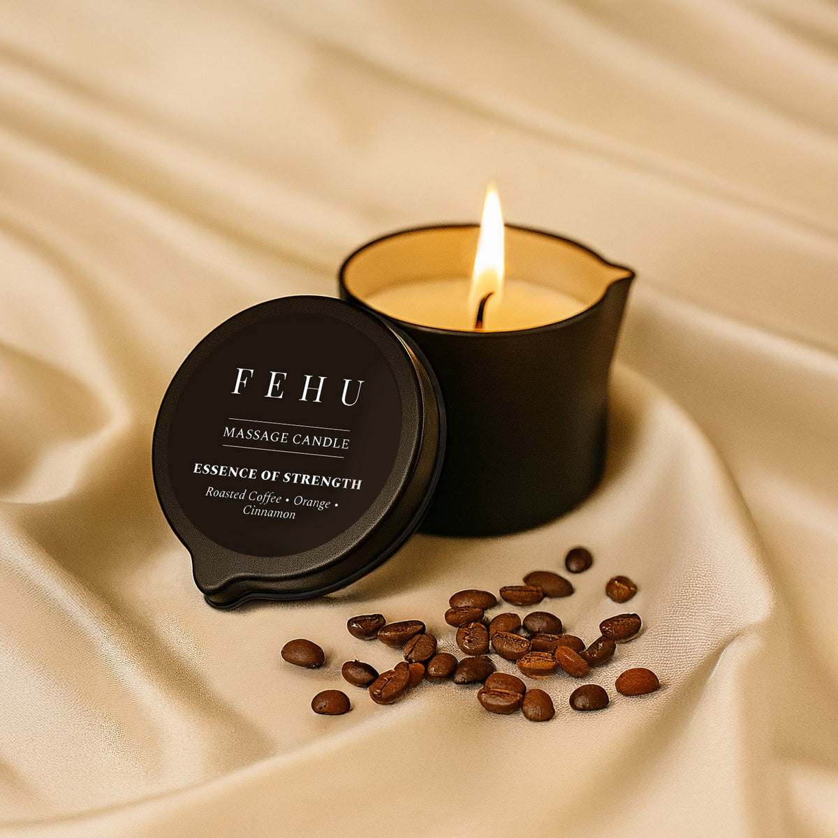 Massage Candle Essence of Strength, 30 g.