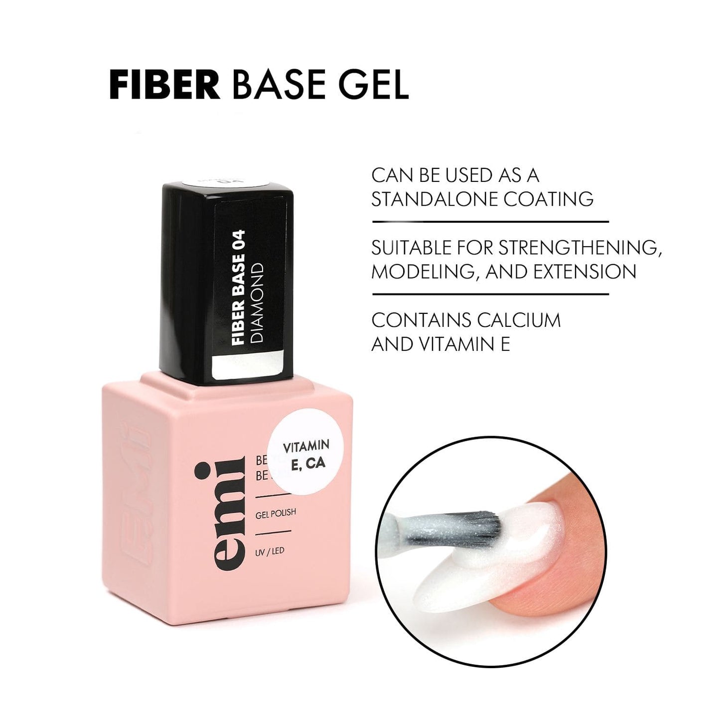 Fiber Base Gel #2 Milk, 100 ml.