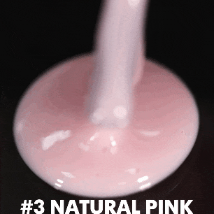 Fiber Base Gel #3 Natural Pink, 15 ml.