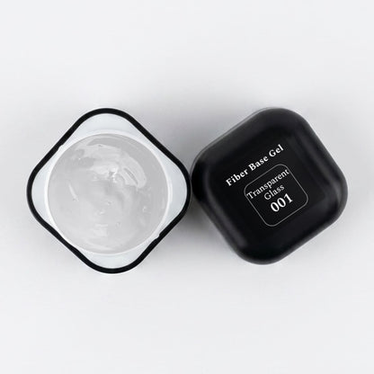 Fiber Base Gel #01 Transparent Glass, 30 g.