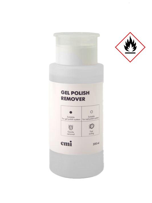 Gel and Nail Polish Remover 200 ml.