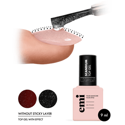 Scandium Top Gel, 9 ml.