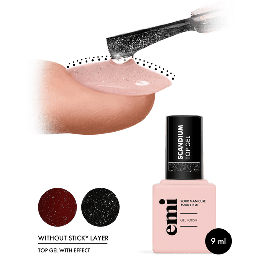 Scandium Top Gel, 9 ml.