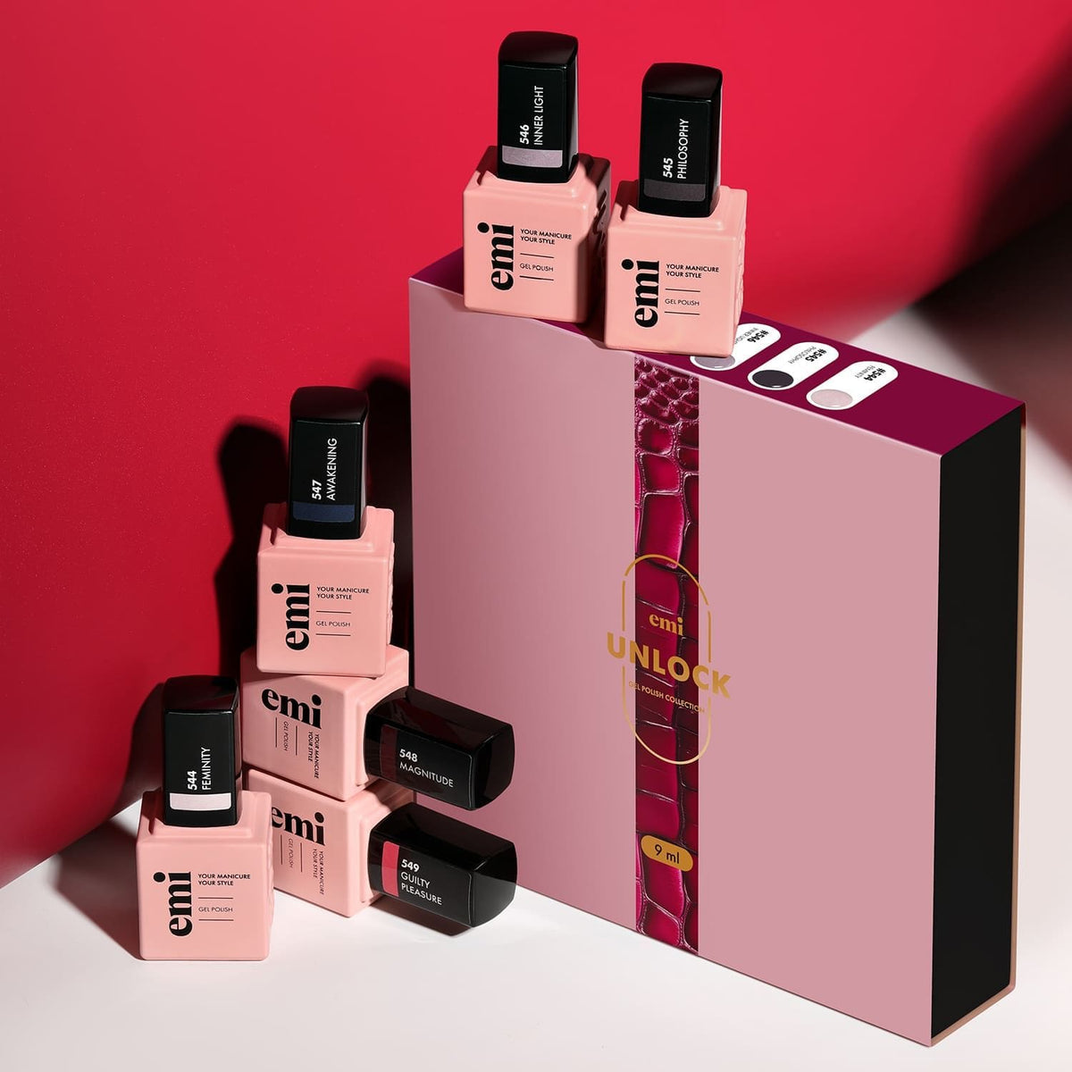 Set E.MiLac Unlock, 9 ml.