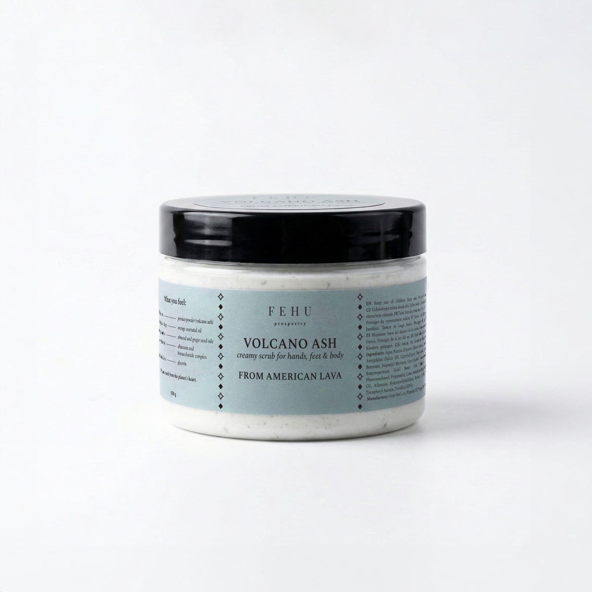 Body Scrub Volcano Ash, 150 g.